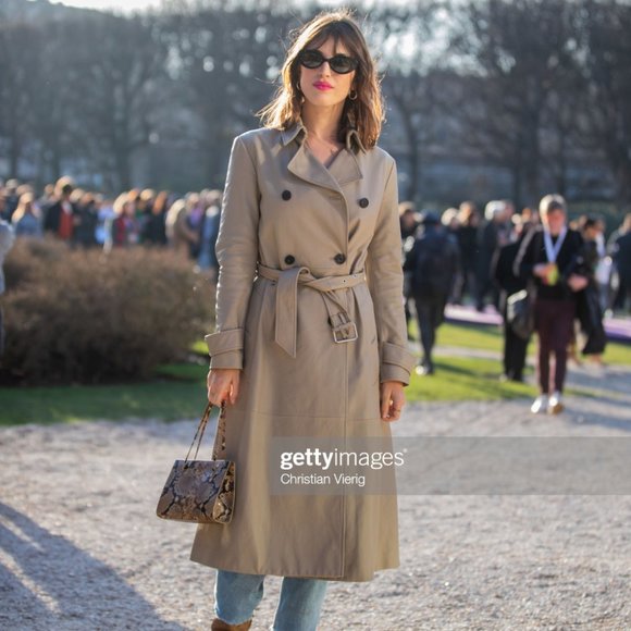 Dior Monsieur vintage cotton wool tan khaki oversized trench coat L FR 44 - Picture 10 of 10